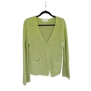 Jones New York Petite Medium Bell Sleeve Cottagecore Cardigan